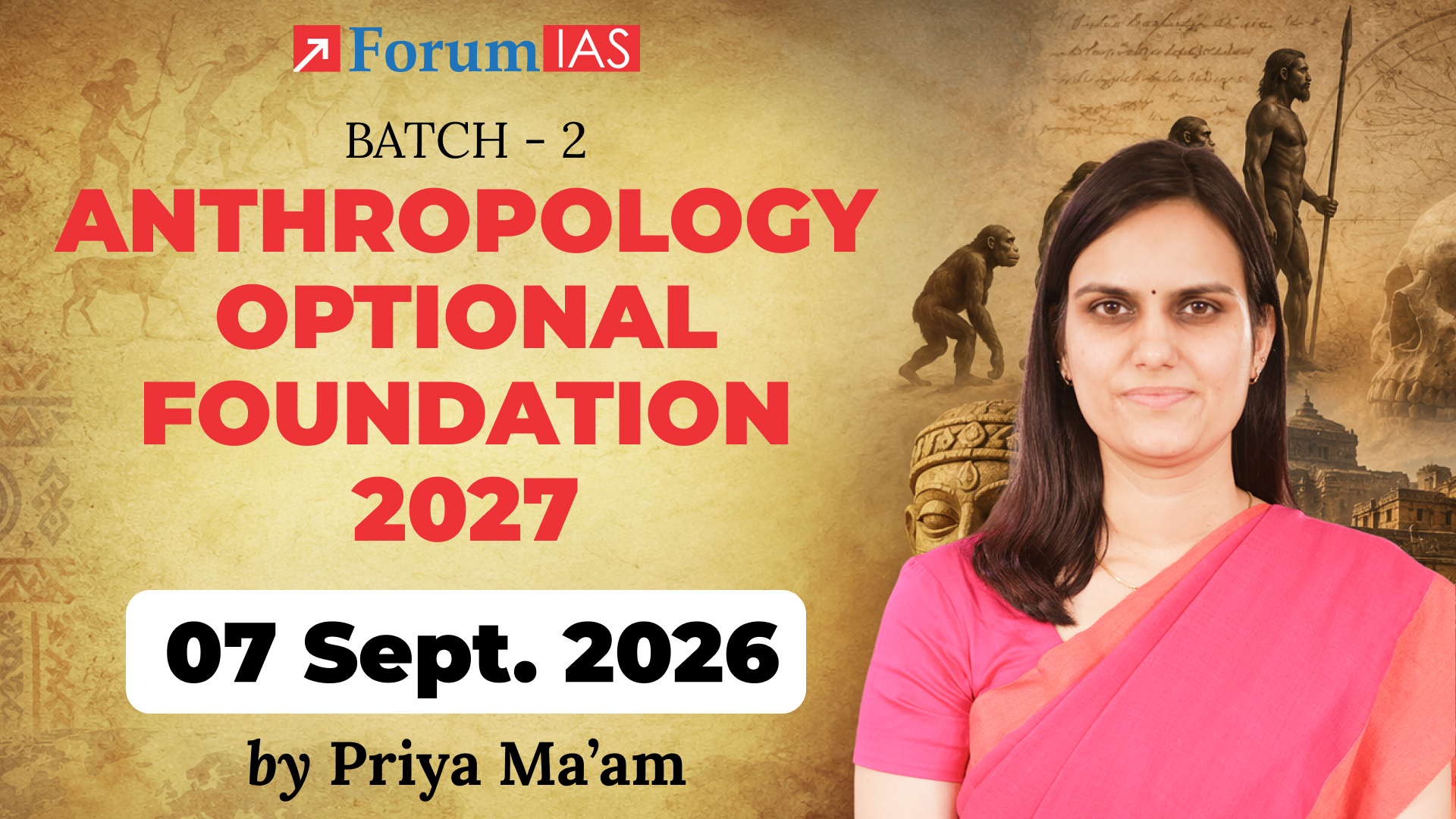 Open Class | Anthropology Optional Foundation 2027 | Batch - 2